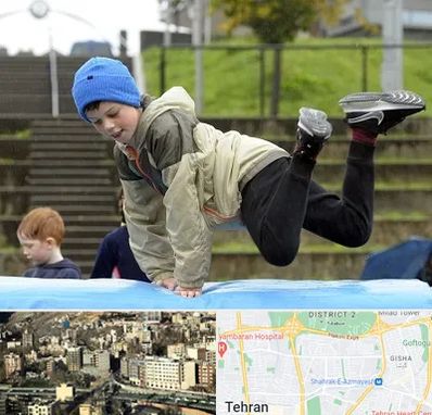 باشگاه پارکور کودکان در مرزداران 