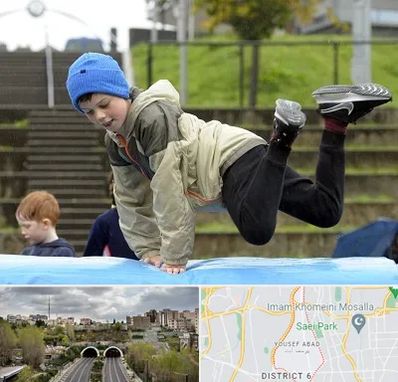 باشگاه پارکور کودکان در یوسف آباد 