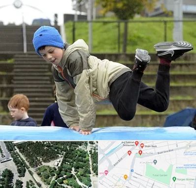 باشگاه پارکور کودکان در سالاریه قم