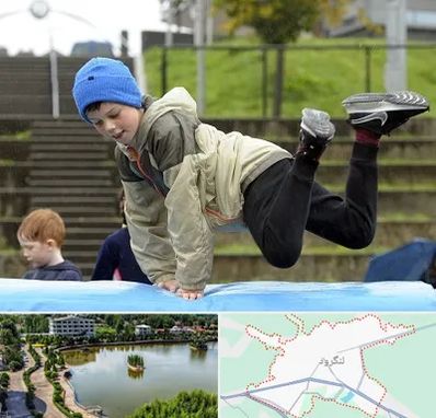 باشگاه پارکور کودکان در لنگرود