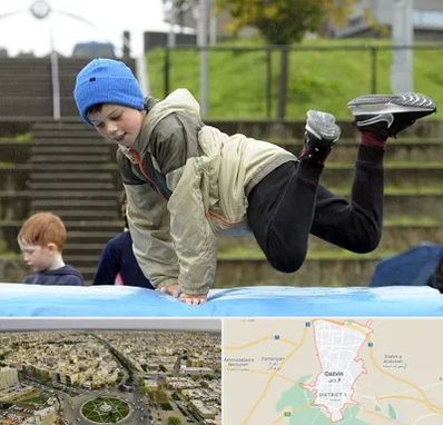 باشگاه پارکور کودکان در قزوین