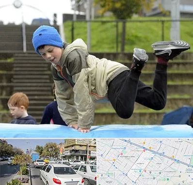 باشگاه پارکور کودکان در مفتح مشهد