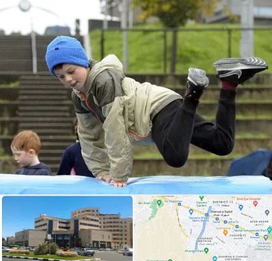 باشگاه پارکور کودکان در صیاد شیرازی مشهد