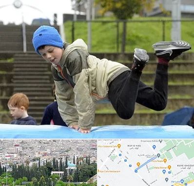 باشگاه پارکور کودکان در محلاتی شیراز