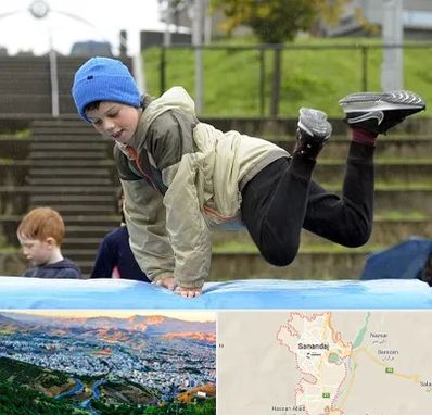 باشگاه پارکور کودکان در سنندج