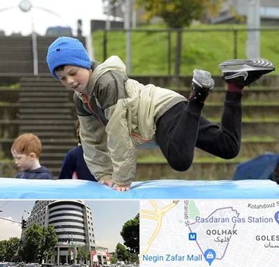 باشگاه پارکور کودکان در قلهک 