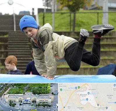 باشگاه پارکور کودکان در نسیم شهر