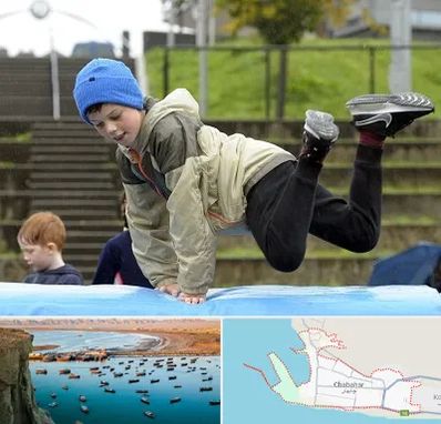 باشگاه پارکور کودکان در چابهار