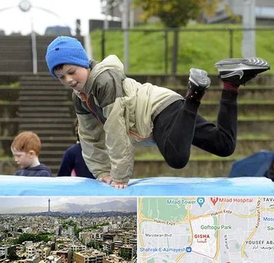 باشگاه پارکور کودکان در گیشا 