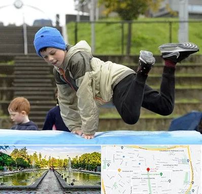 باشگاه پارکور کودکان در سرسبز 