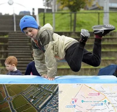 باشگاه پارکور کودکان در الهیه مشهد