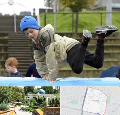 باشگاه پارکور کودکان در باغمیشه تبریز