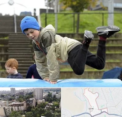 باشگاه پارکور کودکان در اوین