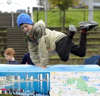 باشگاه پارکور کودکان در چیتگر 