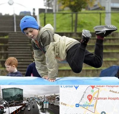 باشگاه پارکور کودکان در اقدسیه 