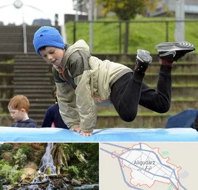 باشگاه پارکور کودکان در الیگودرز