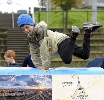 باشگاه پارکور کودکان در قم