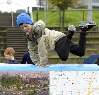 باشگاه پارکور کودکان در آیت الله کاشانی 