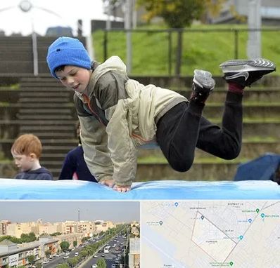 باشگاه پارکور کودکان در کیانمهر کرج