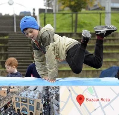 باشگاه پارکور کودکان در بازار رضا مشهد