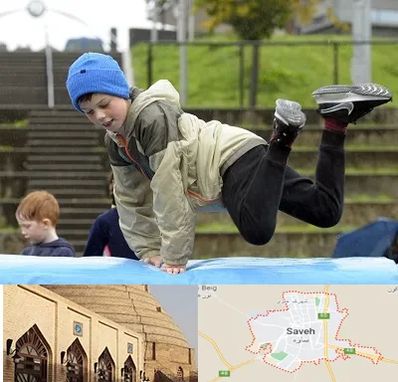 باشگاه پارکور کودکان در ساوه