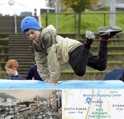 باشگاه پارکور کودکان در پونک 