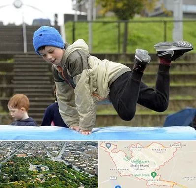 باشگاه پارکور کودکان در شهرکرد