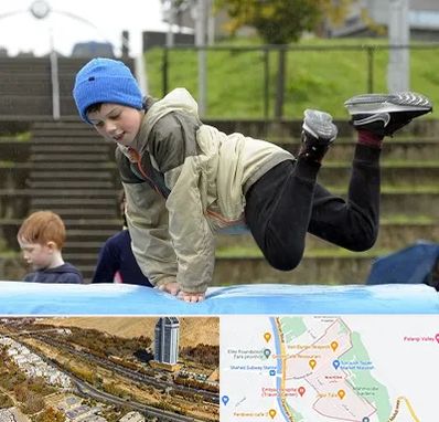 باشگاه پارکور کودکان در خیابان نیایش شیراز