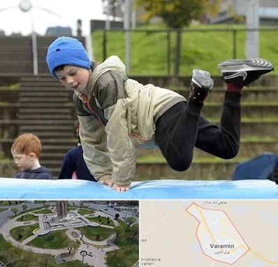 باشگاه پارکور کودکان در ورامین