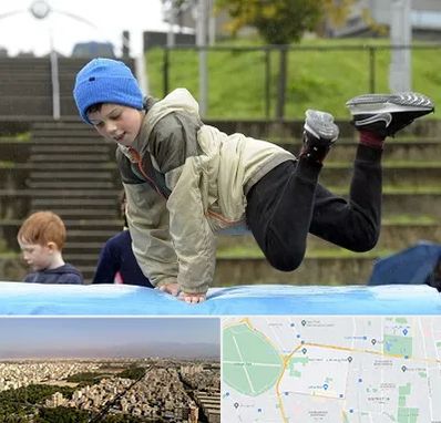 باشگاه پارکور کودکان در نازی آباد