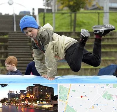 باشگاه پارکور کودکان در بلوار سجاد مشهد