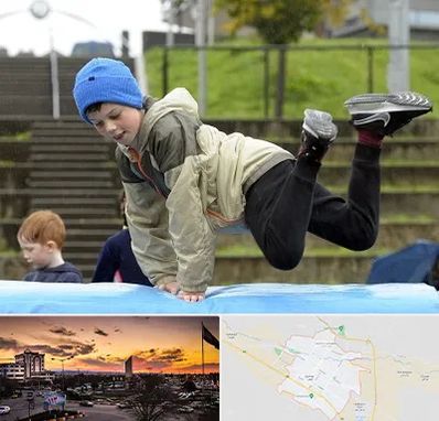 باشگاه پارکور کودکان در قوچان