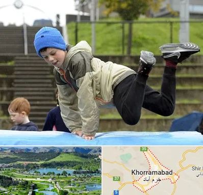 باشگاه پارکور کودکان در خرم آباد