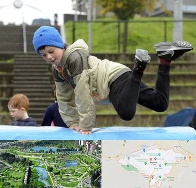 باشگاه پارکور کودکان در بجنورد