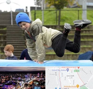 باشگاه پارکور کودکان در گلسار رشت 