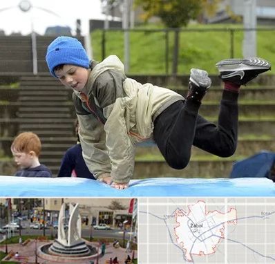 باشگاه پارکور کودکان در زابل