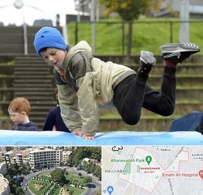 باشگاه پارکور کودکان در جهانشهر کرج 