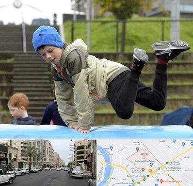 باشگاه پارکور کودکان در زیتون کارمندی اهواز