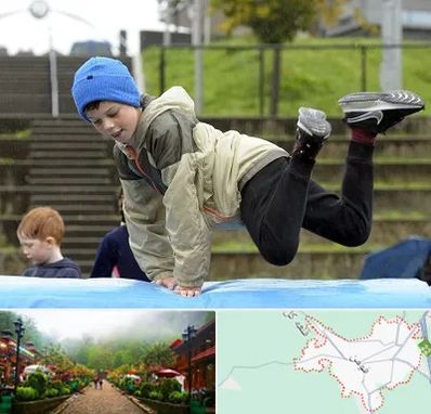 باشگاه پارکور کودکان در فومن