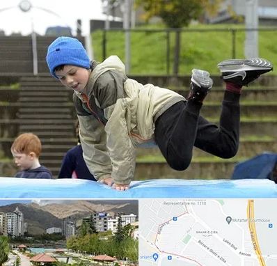 باشگاه پارکور کودکان در شهر زیبا 