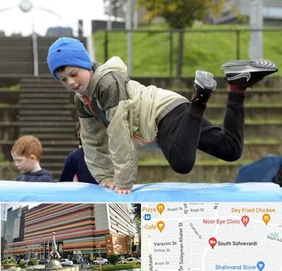 باشگاه پارکور کودکان در سهروردی 