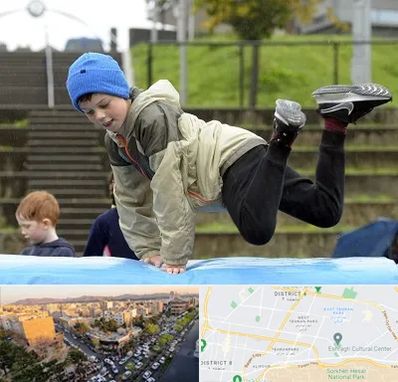 باشگاه پارکور کودکان در تهرانپارس 