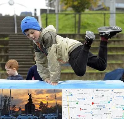 باشگاه پارکور کودکان در میدان حر 