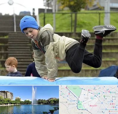 باشگاه پارکور کودکان در کوهسنگی مشهد