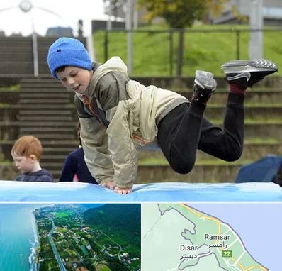 باشگاه پارکور کودکان در رامسر