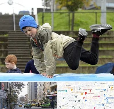 باشگاه پارکور کودکان در فاطمی 