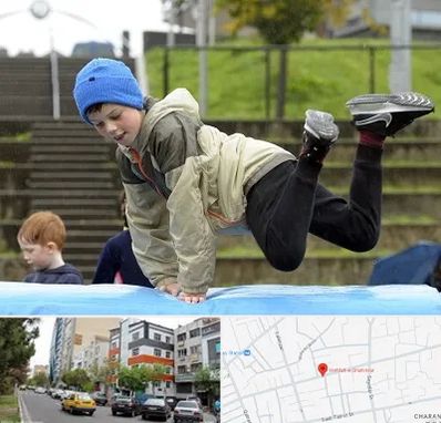 باشگاه پارکور کودکان در هفده شهریور تبریز