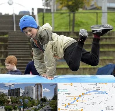 باشگاه پارکور کودکان در اندرزگو