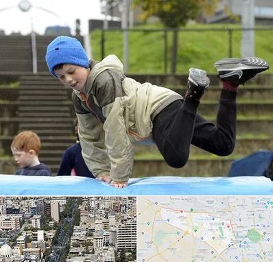 باشگاه پارکور کودکان در منطقه 18 تهران 