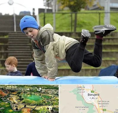 باشگاه پارکور کودکان در بروجرد